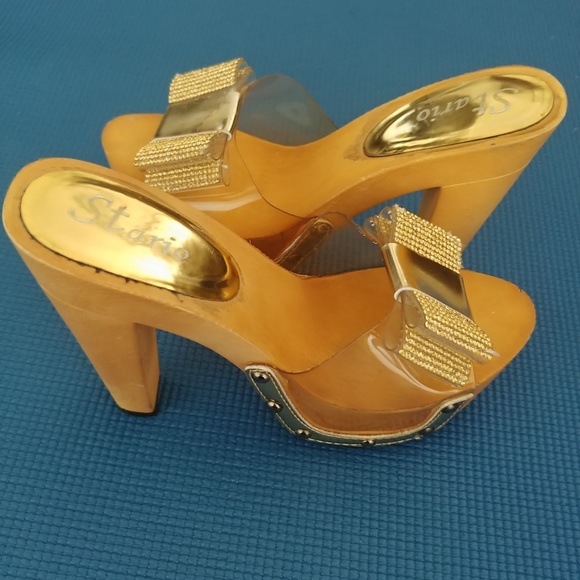 👠Stario High Heels platform Sandals - Picture 1 of 5